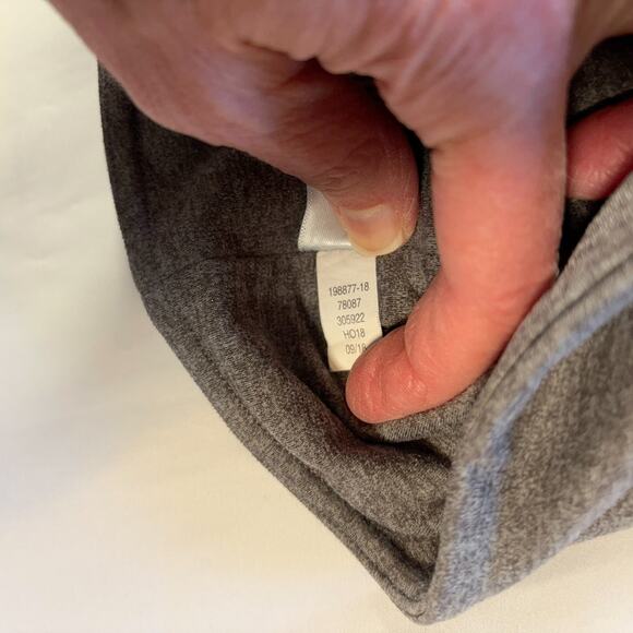 Athleta Mid Rise Leggings XS Heathered Taupe Pockets Full Length Yoga Workout - Picture 3 of 9